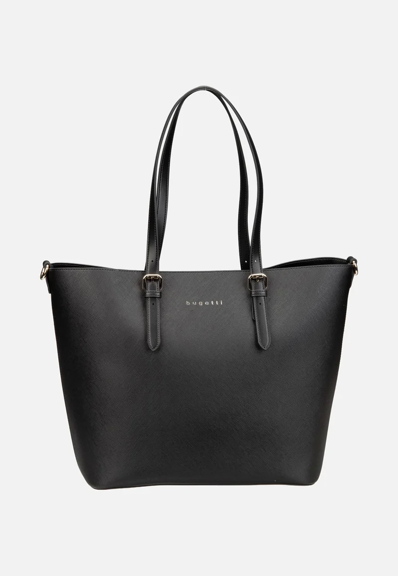 Ella Saffiano Shopper L Black - Shopper