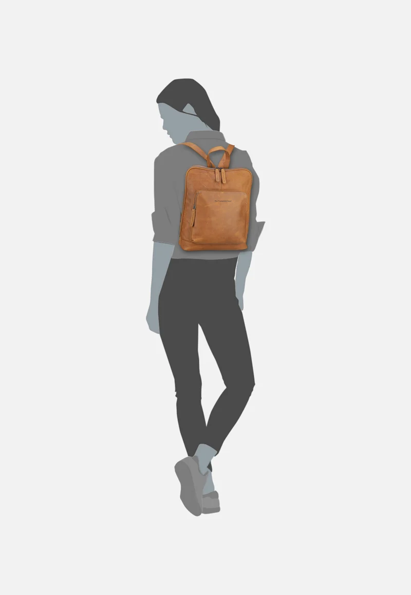 Naomi 0150 Cognac - Rucksack