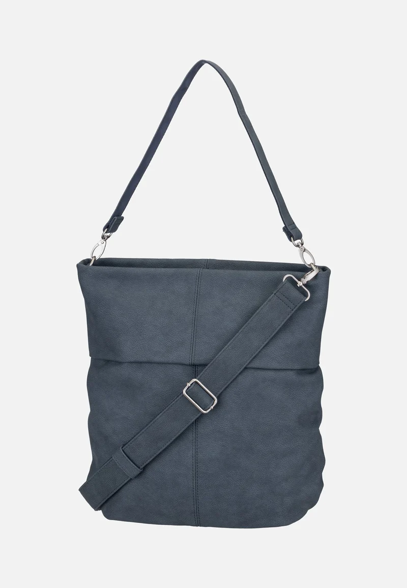 Mademoiselle M140 Nubuk/Blue - Hobo Bag