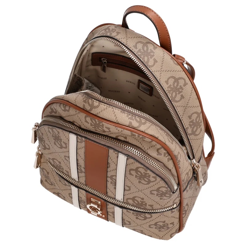Guess Erenia Large - Rucksack (latte logo)