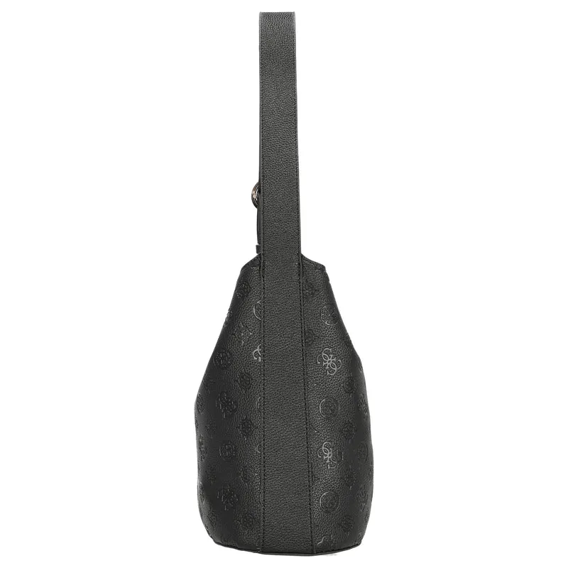 Guess Cresidia II - Beuteltasche (black logo)