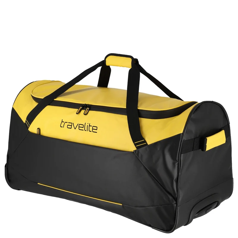 Travelite Basics - Rollenreisetasche Plane 97L 71 cm (gelb)