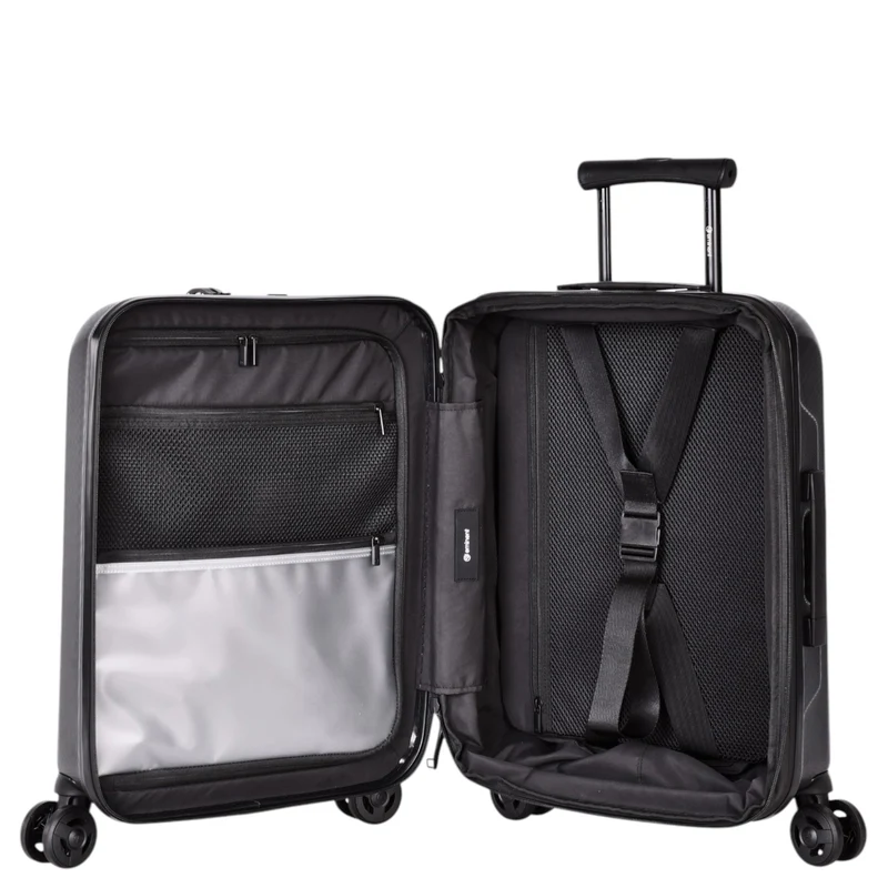 Eminent KAPSTADT BUSINESS PREMIUM - 4-Rollen-Kabinentrolley 55 cm erw. (schwarz)