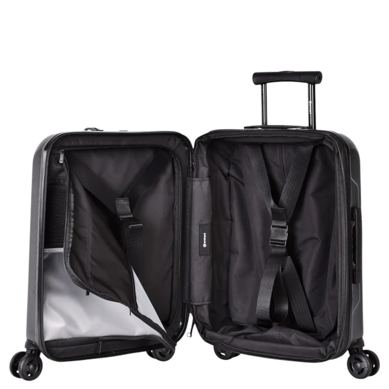 Eminent KAPSTADT BUSINESS PREMIUM - 4-Rollen-Kabinentrolley 55 cm erw. (schwarz)