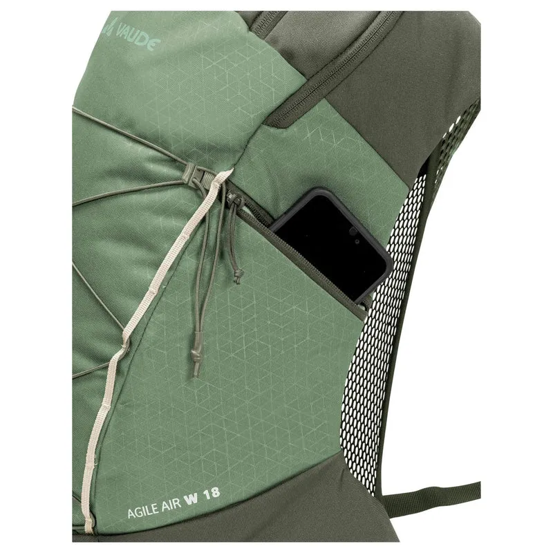 Vaude Women's Agile Air 18 - Wanderrucksack 53 cm (willow green)
