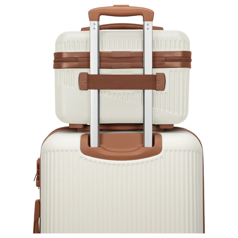 Travelite Bali - Beautycase 36 cm (weiß/cognac)