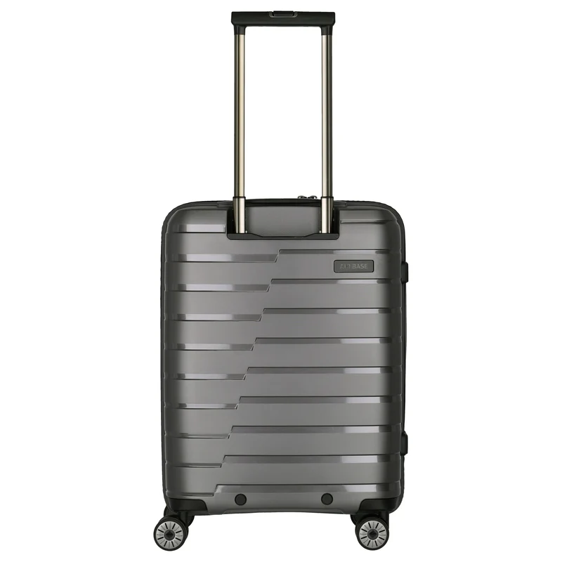 Travelite Air Base - 4-Rollen-Kabinentrolley mit Vortasche S 55 cm (anthracite)