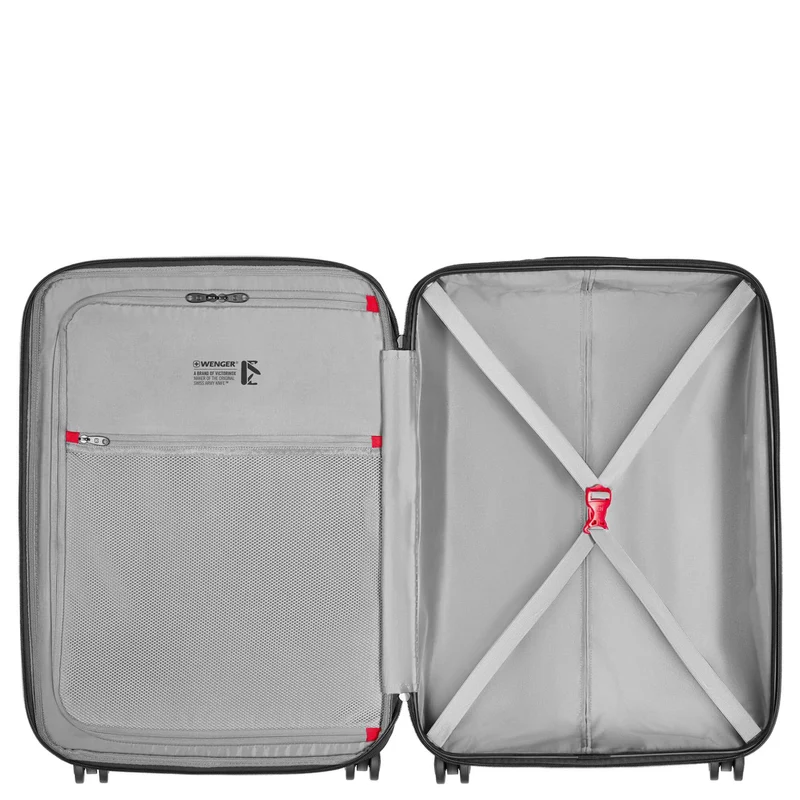 Wenger Prymo - 4-Rollen-Trolley M 65 cm erw. (black)