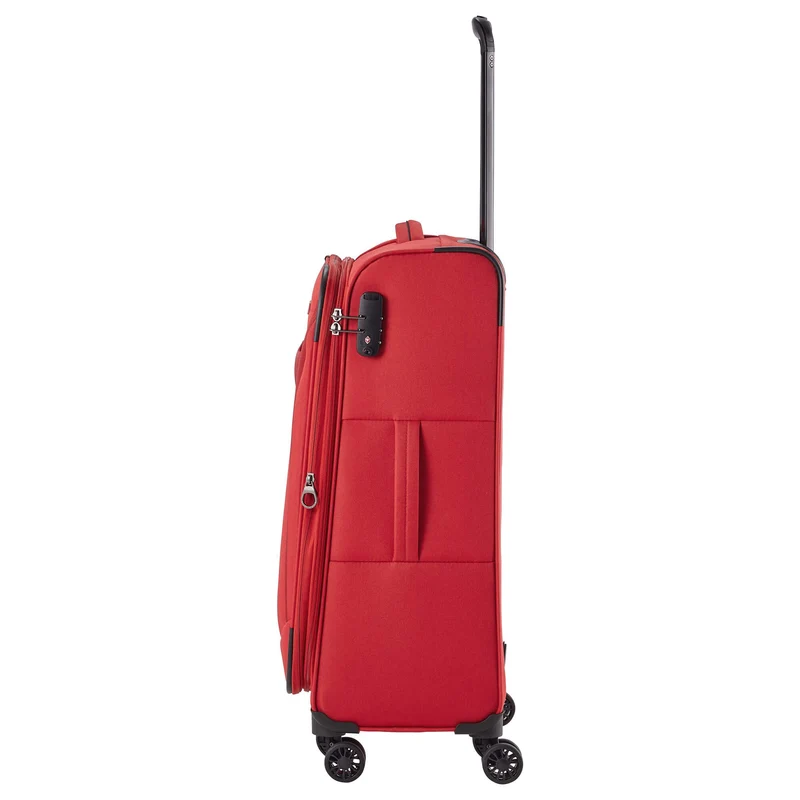 Travelite Chios - 4-Rollen-Trolley M 67 cm erw. (rot)