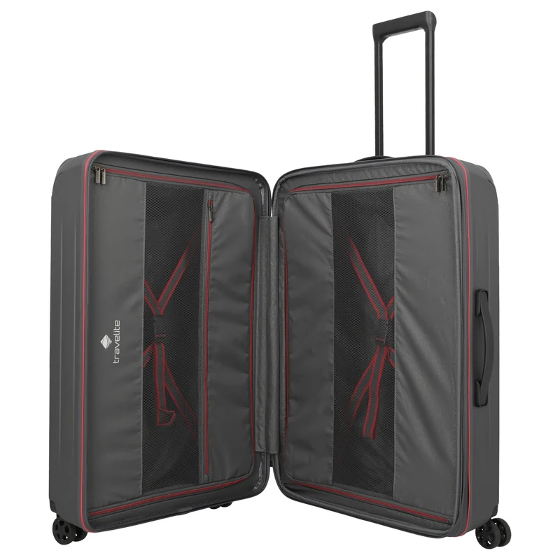 Travelite Dynamiic - 4-Rollen-Trolley L 76 cm erw. (anthrazit)