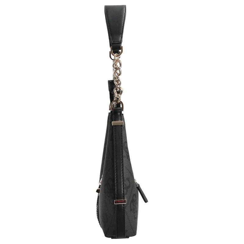 Guess Erenia Top Zip - Schultertasche (coal logo)