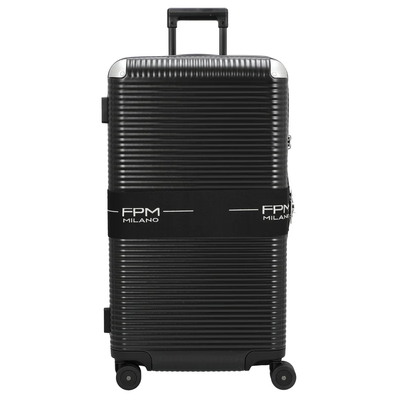 FPM Milano Bank Zip Deluxe Trunk on Wheels M - 4-Rollen-Trolley M 73 cm (eclipse black)