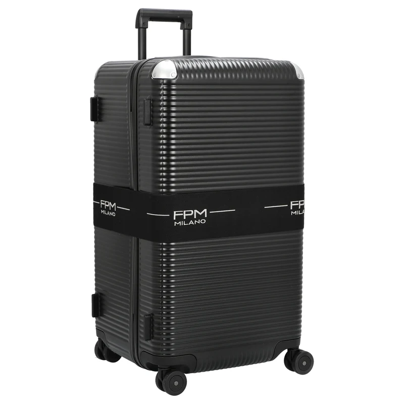FPM Milano Bank Zip Deluxe Trunk on Wheels M - 4-Rollen-Trolley M 73 cm (eclipse black)