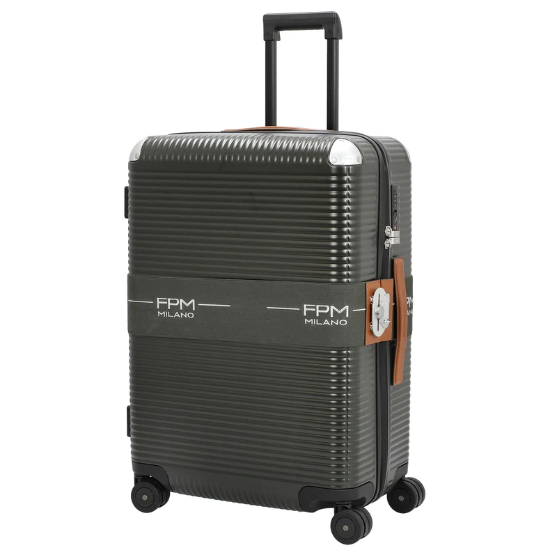 FPM Milano Bank Zip Deluxe Spinner 68 - 4-Rollen-Trolley M 68 cm (moss green)
