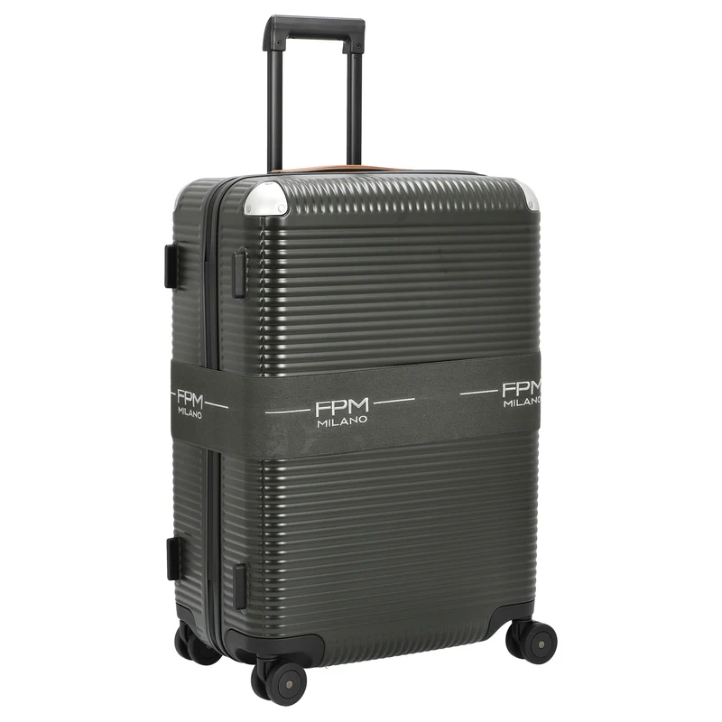 FPM Milano Bank Zip Deluxe Spinner 68 - 4-Rollen-Trolley M 68 cm (moss green)