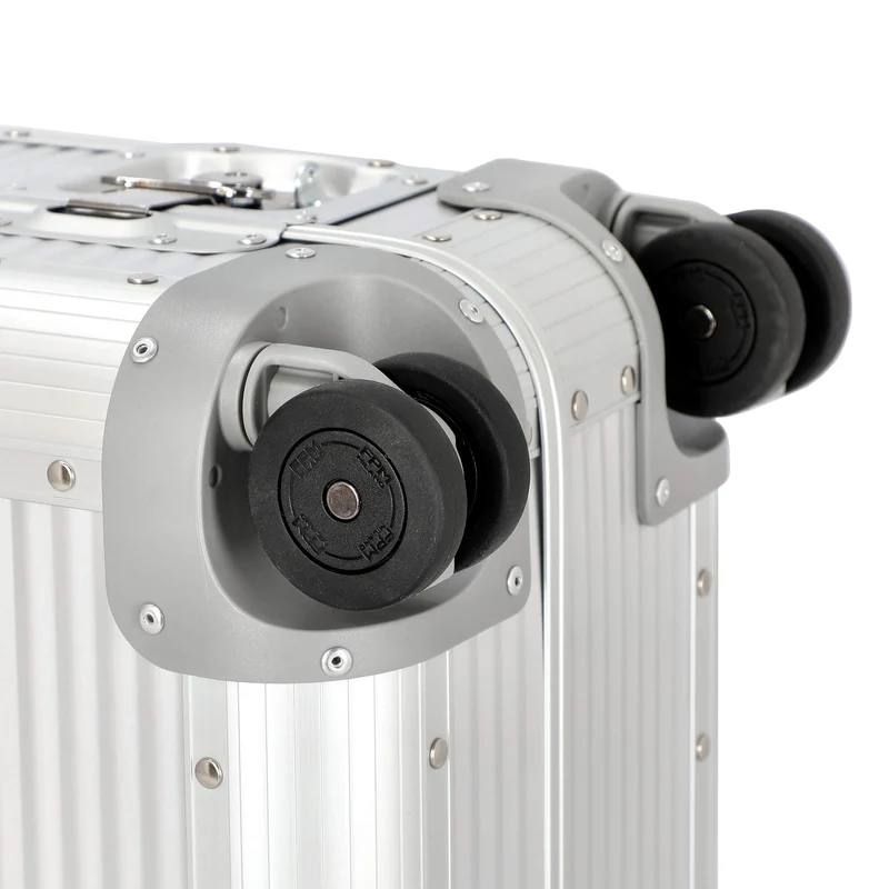 FPM Milano Bank S aluminum Spinner 55 M - 4-Rollen-Kabinentrolley 53 cm (moonlight silver)