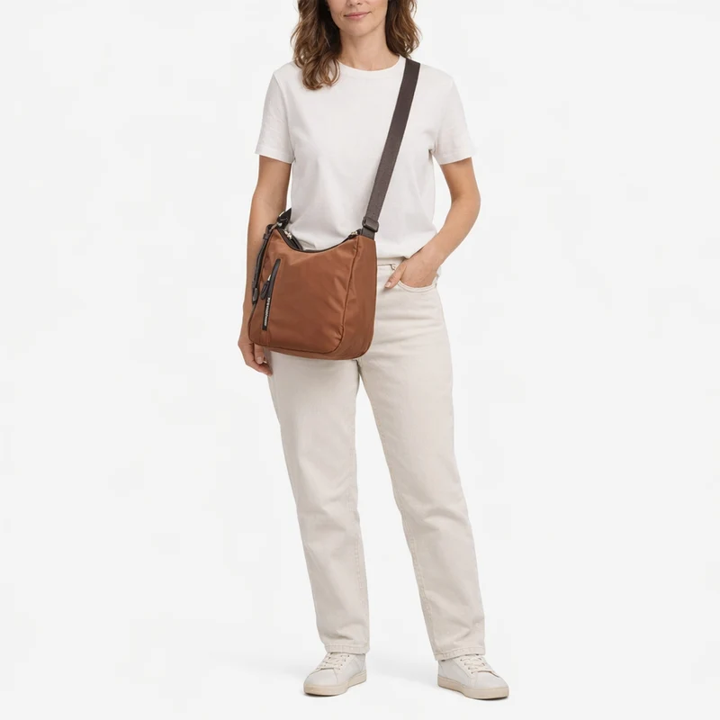 Mandarina Duck Hunter - Umhängetasche 28 cm (pecan nut)