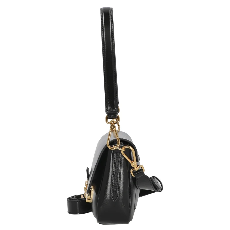 Coccinelle C-Me Lock Shiny Medium - Schultertasche 24 cm (noir)