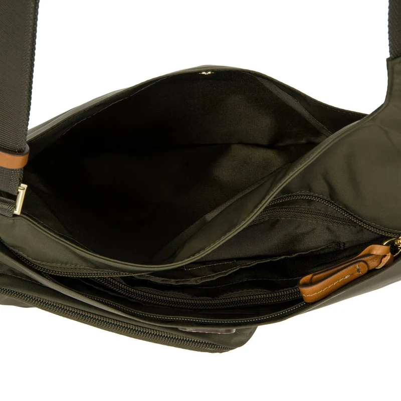 Brics X-Bag Hipster - Schultertasche 32 cm (olive)
