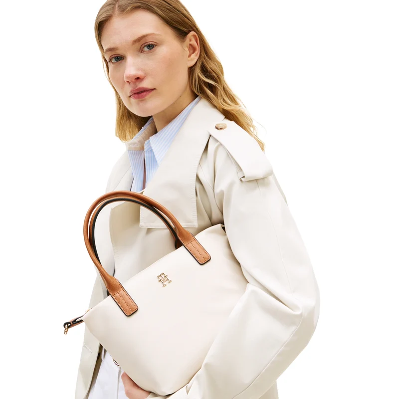 Tommy Hilfiger Popette Mini - Shopper 30 cm (soft cream)