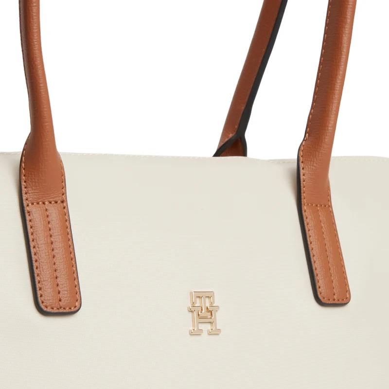 Tommy Hilfiger Popette - Shopper 48 cm (soft cream)