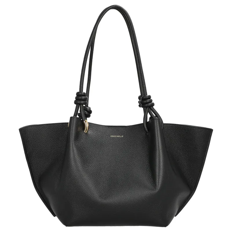 Coccinelle Finn - Shopper 25 cm (noir)