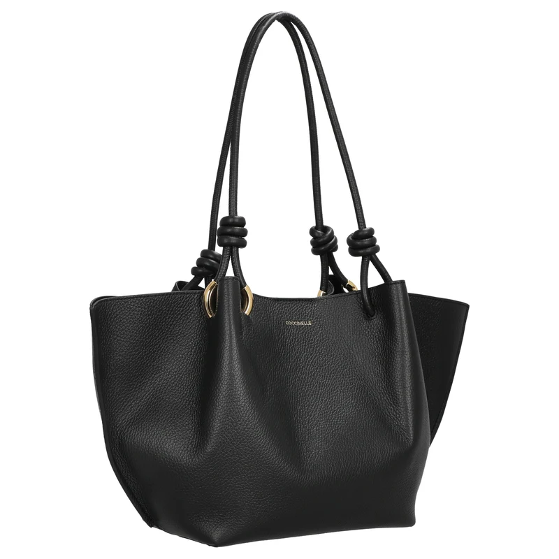 Coccinelle Finn - Shopper 25 cm (noir)