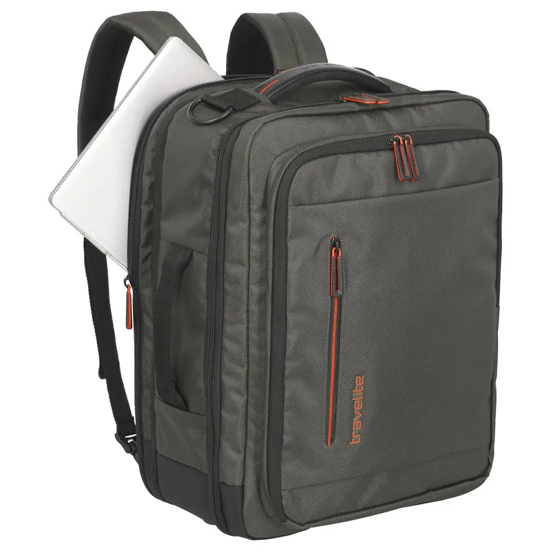 Travelite Crosslite - Bordtasche/Rucksack 43 cm (oliv)