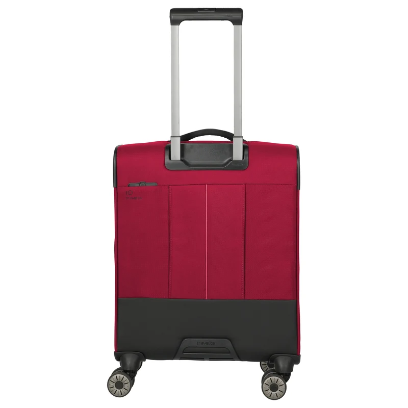 Travelite Crosslite - 4-Rollen-Kabinentrolley S 55 cm erw. (red)
