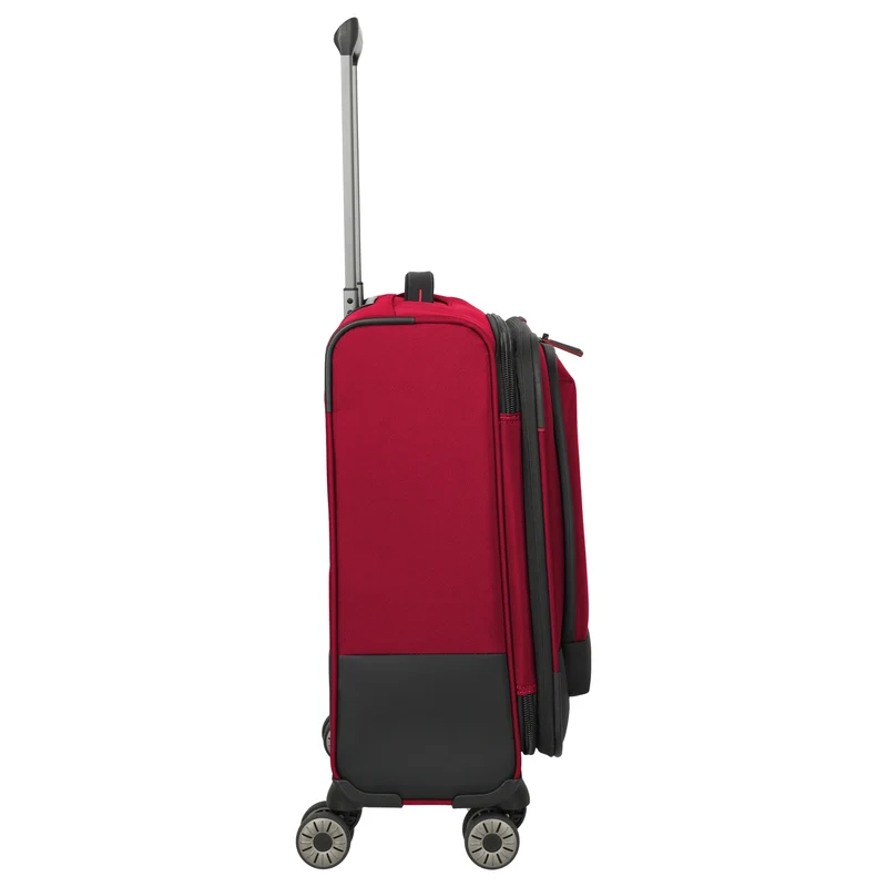 Travelite Crosslite - 4-Rollen-Kabinentrolley S 55 cm erw. (red)