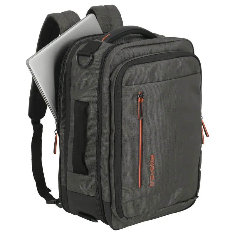 Travelite Crosslite - Bordtasche/Rucksack S 40 cm (oliv)