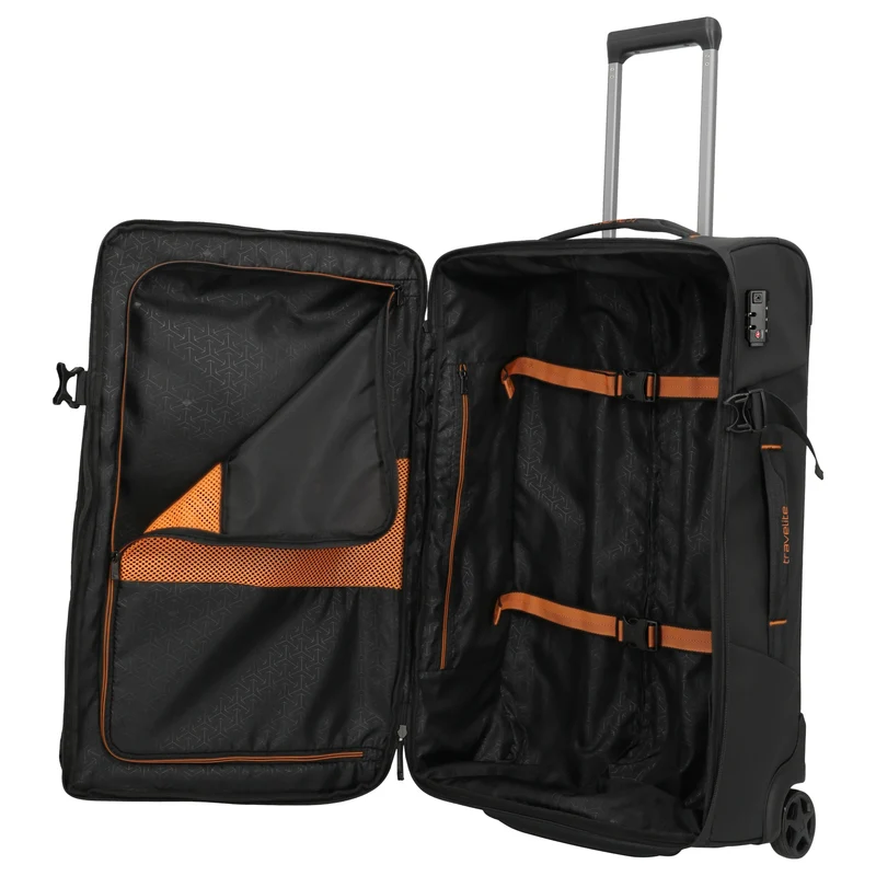 Travelite Briize - Rollenreisetasche M 67 cm (schwarz)