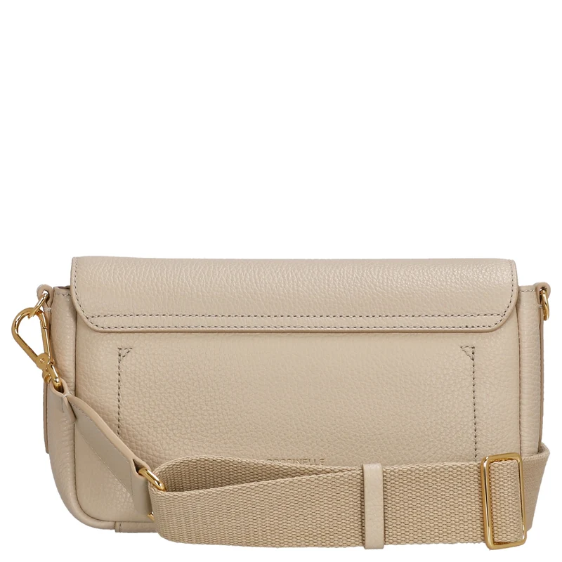 Coccinelle C-Me Lock Medium - Schultertasche 24 cm (sandshell)