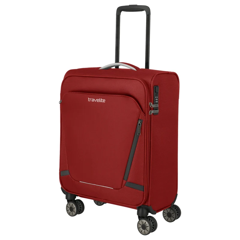 Travelite Jetpack Multi Light - 4-Rollen-Trolley S 55 cm (rot)