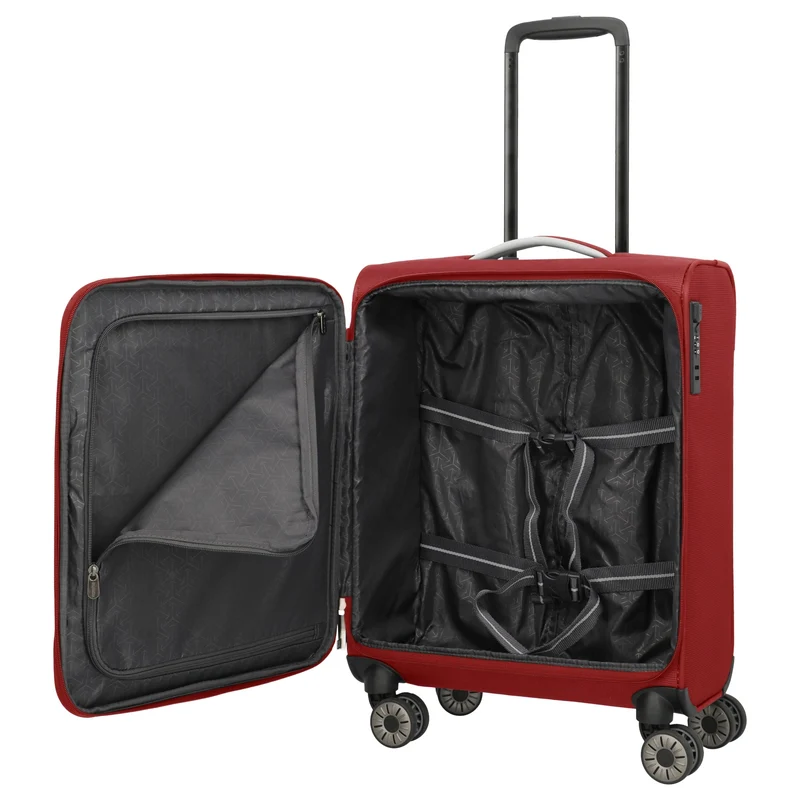 Travelite Jetpack Multi Light - 4-Rollen-Trolley S 55 cm (rot)