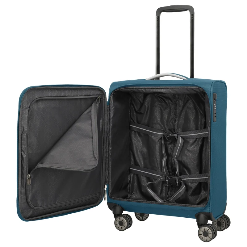 Travelite Jetpack Multi Light - 4-Rollen-Trolley S 55 cm (petrol)