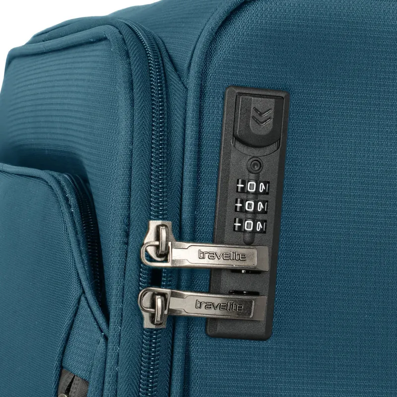 Travelite Jetpack Multi Light - 4-Rollen-Trolley S 55 cm (petrol)