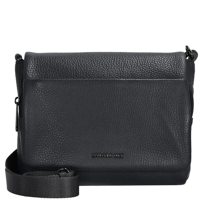Mandarina Duck Mellow Leather - Umhängetasche 22 cm (dress blue)