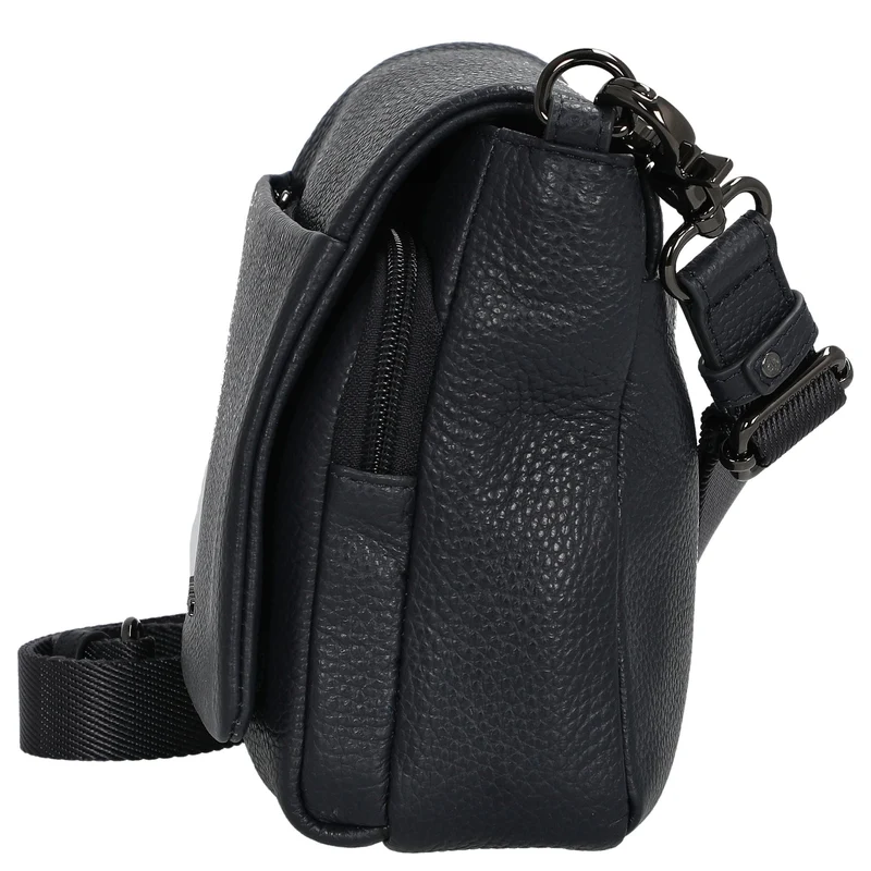 Mandarina Duck Mellow Leather - Umhängetasche 22 cm (dress blue)