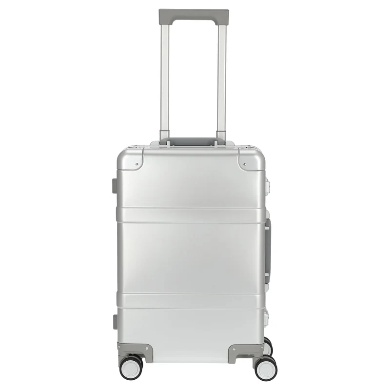 NINETYGO Metal - 4-Rollen-Kabinentrolley S 55 cm (silber)