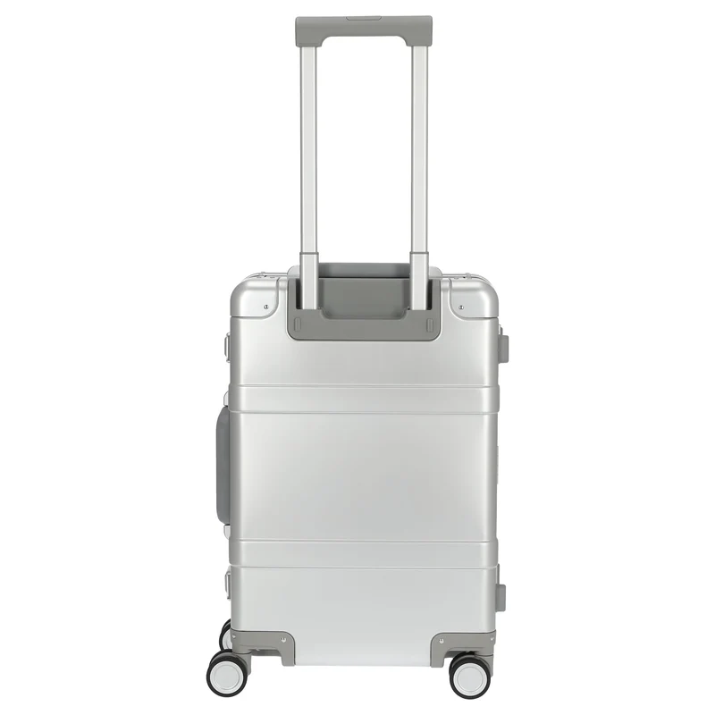 NINETYGO Metal - 4-Rollen-Kabinentrolley S 55 cm (silber)
