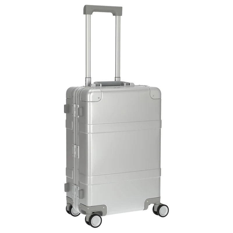 NINETYGO Metal - 4-Rollen-Kabinentrolley S 55 cm (silber)