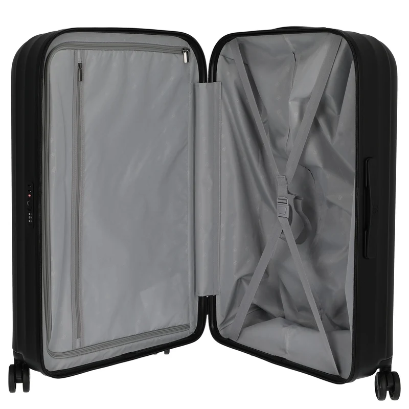 NINETYGO Elbe - 4-Rollen-Trolley L 78 cm (schwarz)