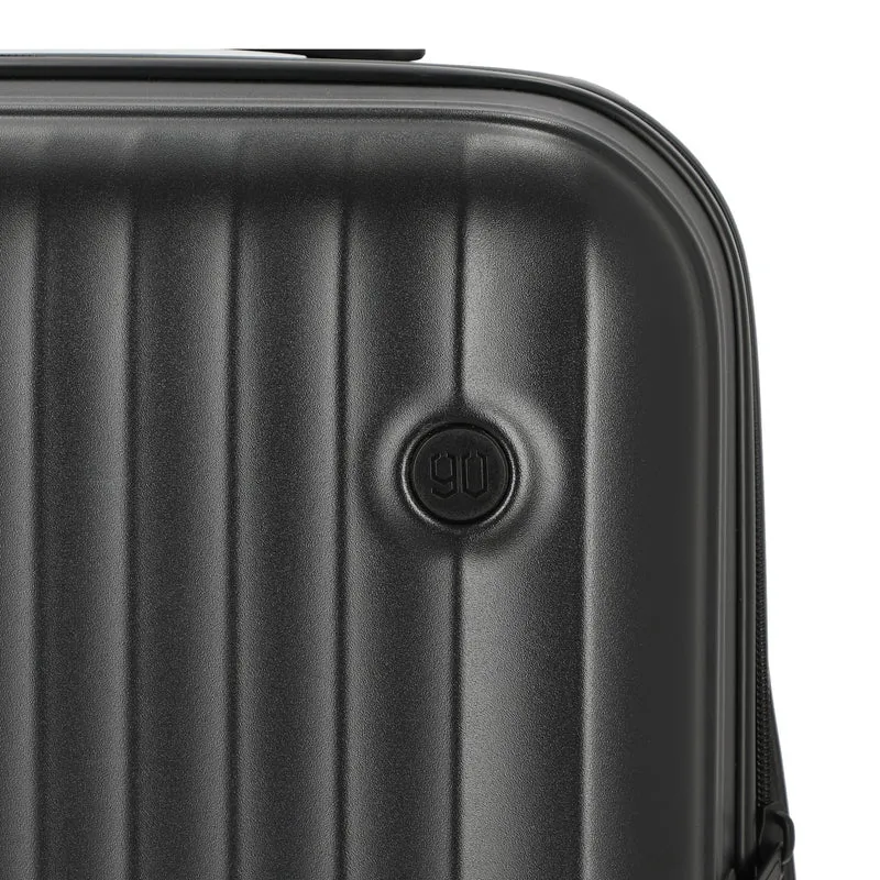 NINETYGO Elbe - 4-Rollen-Kabinentrolley S 55 cm (schwarz)