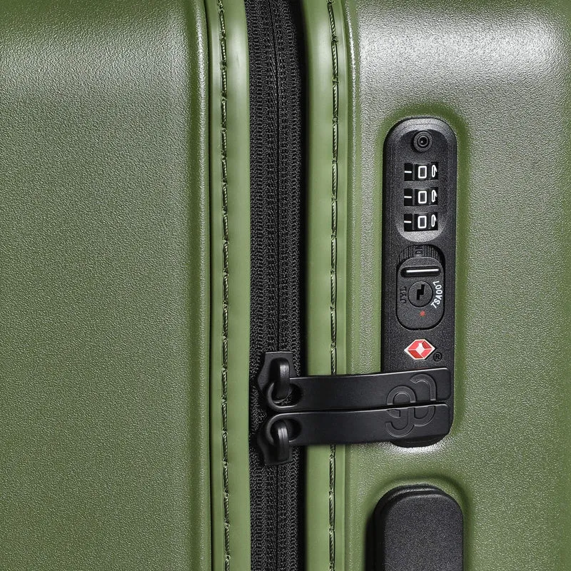 NINETYGO Touch - 4-Rollen-Kabinentrolley S 55 cm (grün)