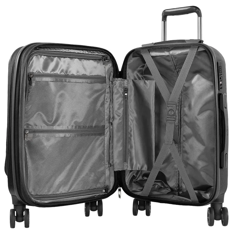 Heys Vantage Smart Access - 4-Rollen-Kabinentrolley S 15.6" 53 cm erw. (black)