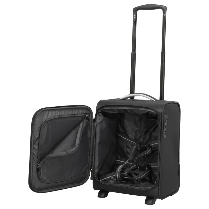 Travelite Jetpack Wings - 2-Rollen-Trolley S 40 cm (schwarz)