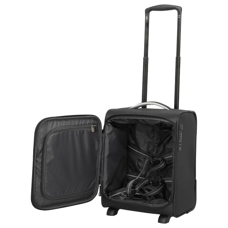 Travelite Jetpack Wings - 2-Rollen-Trolley S 40 cm (schwarz)