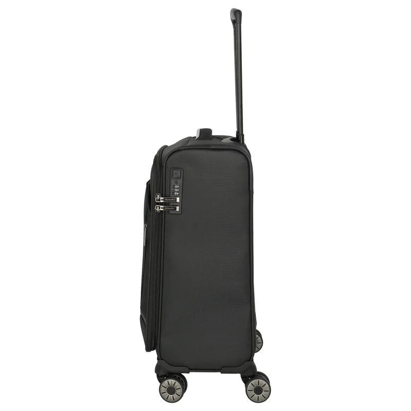 Travelite Jetpack Max - 4-Rollen-Trolley S 55 cm (schwarz)