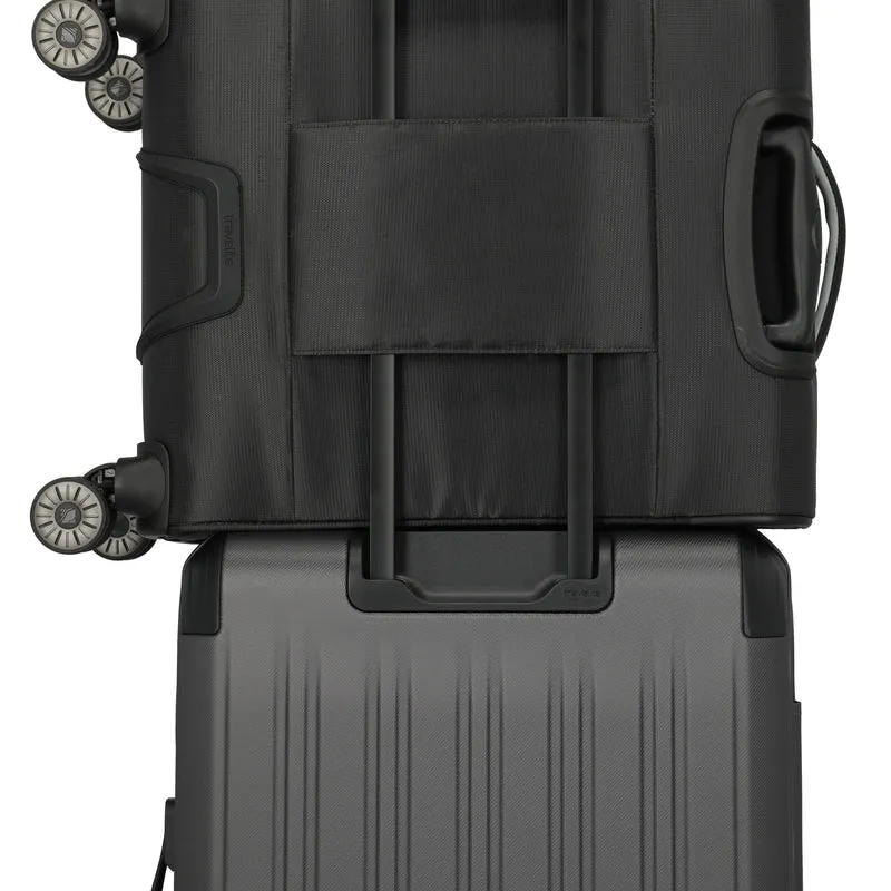 Travelite Jetpack Max - 4-Rollen-Trolley S 55 cm (schwarz)